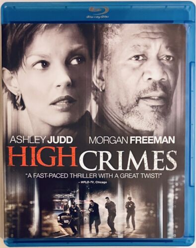 High Crimes (Blu-ray 2002) Ashley Judd, Morgan Freeman En/Fr/Sp Fox OOP *GR1