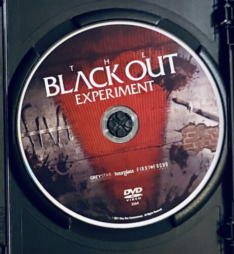 The Blackout Experiment (DVD, 2021) Horror Hourglass Not Rated *GR1