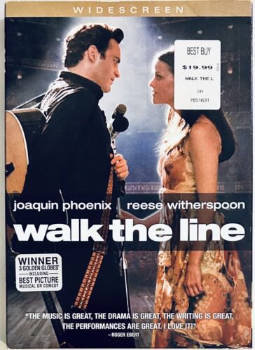 Walk the Line (DVD 2005) w/ Slipcover Musical/Biography Brand NEW New Sealed*GR1 Default Title