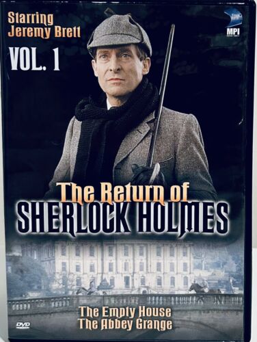 The Return Of Sherlock Holmes (DVD, 1986) Vol. 1 Crime/Mystery TV Series *GR1