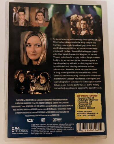 Cowboys & Angels (DVD, 2005) w/ insert TLA Releasing Region 1 RARE