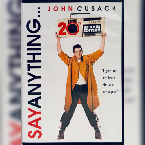 Say Anything 20th Anniversary (DVD 2009) Romance/Comedy 1989 John Cusack Fox