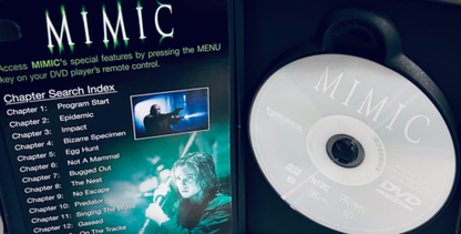 Mimic (DVD, 1997) Horror/Sci-fi w/ Insert Mira Sorvino Josh Brolin Dimension*001