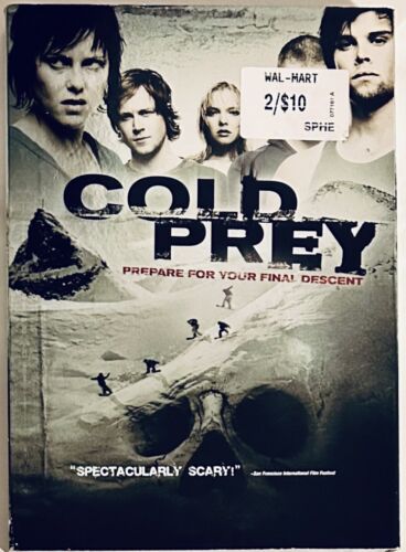 Cold Prey (DVD, 2009) w RARE Slipcover Norwegian Horror Anchor Bay OOP Brand NEW