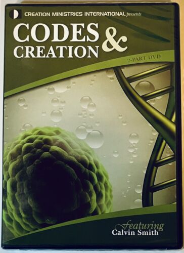 Codes and Creation DVD Creation Ministries Documentary Evolution BRAND NEW *WD1