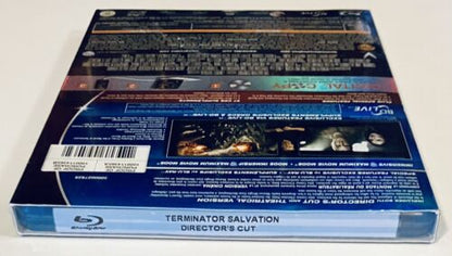 Terminator Salvation (Blu-ray Disc & DVD, 2009) 2-Disc Set w/ Slipcover NEW*GR1