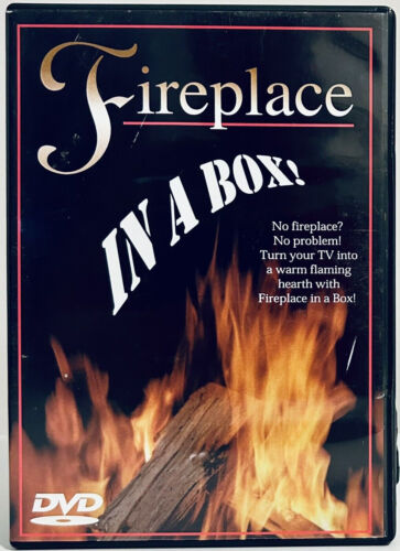 Fireplace In A Box/Aquarium In A Box (DVD) OOP *LS1 Default Title