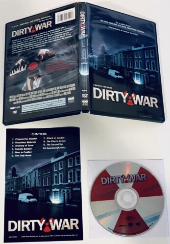 Dirty War (DVD, 2005) w/ Insert Widescreen ENG/SPN/FRN *GR3