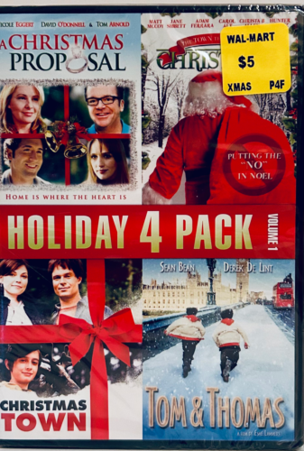 Holiday 4 Pack, Vol. 1 (DVD, 2011) Phase 4 Films Christmas Brand NEW*001