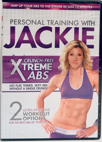 Personal Training with Jackie: Crunch-Free Xtreme Abs (DVD, 2010) Fitness NEW