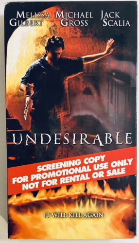 Undesirable (VHS 1992) aka With A Vengeance, Thriller SCREENER RARE TV Movie*GR1 Default Title