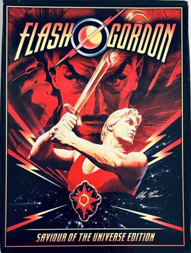 Flash Gordon (DVD, 2007) w/ Insert Saviour of the Universe Edition 1980 OOP*LS1