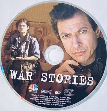 War Stories (DVD 2004) Widescreen - Jeff Goldblum Lionsgate *GR3