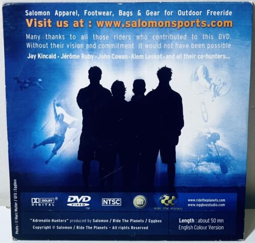 Adrenaline Hunters - Outdoor Freeride Movie (DVD 2004) Region 1 Biking *D23