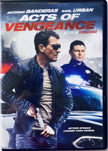 Act Of Vengeance (DVD, 2017) Bilingual Antonio Banderas Karl Urban*GR3