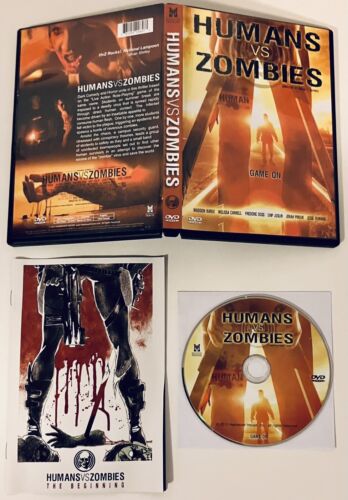 Humans vs. Zombies (DVD 2012) w/ Comic Book Brian T. Jaynes Horror OOP *ED2