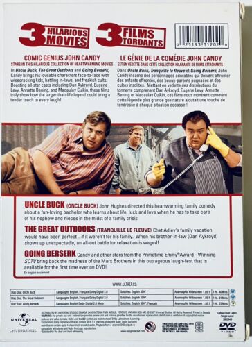 John Candy: Comedy Favorites Collection (DVD) w/ Slipcover 2-Disc Set *HF1