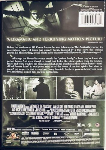 Amityville II: The Possession (DVD, 2005) Horror Thriller MGM 1982 *NE1