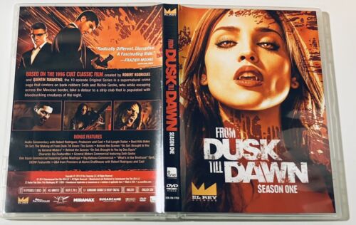 From Dusk Till Dawn: Season 1 DVD 2014 w/ Slipcover & Insert 3-Discs Horror *RG3