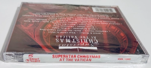 Superstar Christmas at the Vatican by Various Artists (CD) Direct Source NEW