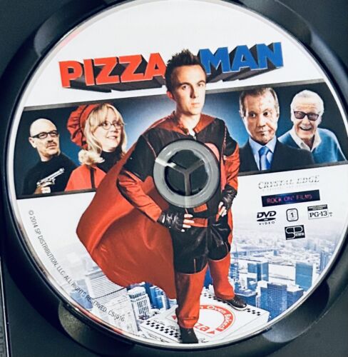 Pizza Man (DVD, 2014) w/ Slipcover Action Comedy Stan Lee Frankie Muniz OOP*GR1