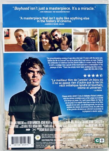 Boyhood (DVD, 2014) Drama Mongrel Media Patricia Arquette, Richard Linklater*GR1