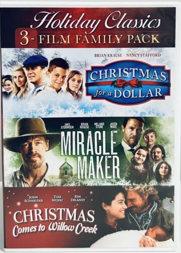 Christmas for a Dollar, Miracle Maker, Christmas Comes Willow Creek (DVD) *GR1