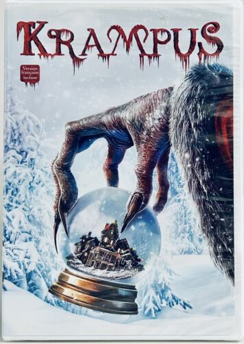 Krampus (DVD, 2015) Toni Collette, Adam Scott Christmas/Horrror White Case NEW