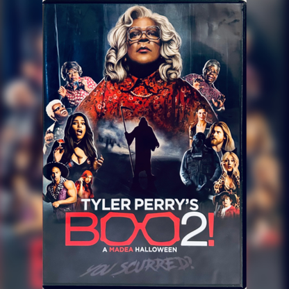 Tyler Perry's Boo 2! A Madea Halloween (DVD 2017) Horror/Comedy eOne *001