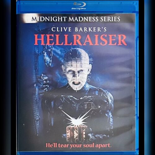 Hellraiser (Blu-ray, 2011) Image Entertainment 1987 Midnight Madness Series *FV1