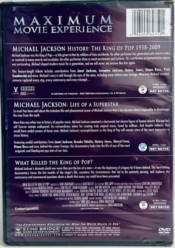 The Ultimate Thriller - The Michael Jackson Collection (DVD, 2010) Brand NEW*GR1