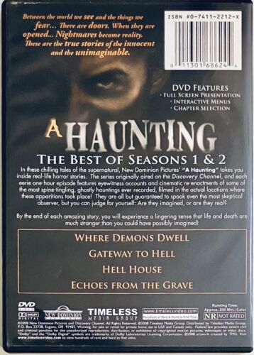 A HAUNTING: BEST OF SEASONS 1 & 2 (DVD) As Seen on Discovery Channel *A11