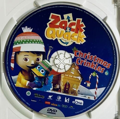 Zack & Quack: Christmas Crinkles (DVD, 2014) 5 Episodes Animation eOne *GR1