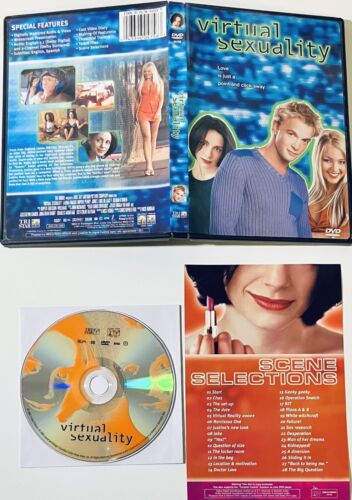 Virtual Sexuality (DVD, 1999) w/ Insert TriStar Laura Fraser *RG2