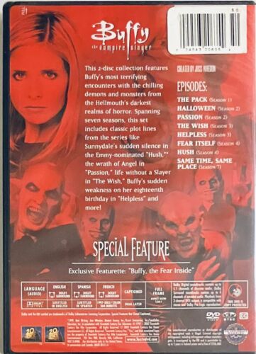 Buffy the Vampire Slayer Curse of the Hellmouth (DVD 2006) 2-Discs En/Fr/Sp NEW