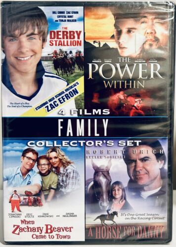 Family Collectors Set: 4 Films (DVD, 2009) Zac Effron Echo Bridge Brand NEW*GR1