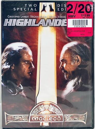 Highlander 2 (DVD, 2010) 2-Disc Set Lionsgate Sci-Fi/Action OOP 1990 NEW*GR1 Default Title