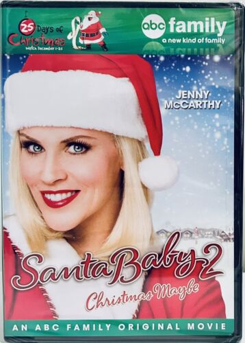 Santa Baby 2 Christmas Maybe (DVD, 2010) Jenny McCarthy - ABC Family OOP NEW*GR1