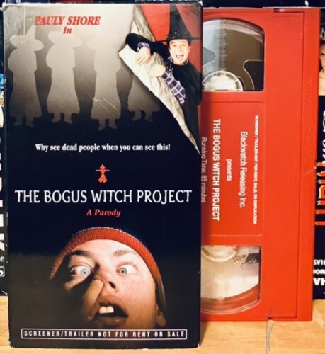 The Bogus Witch Project VHS The Ultimate Horror Spoof Screener / Promo RARE *RG3 Default Title