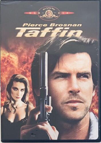 Taffin (DVD, 2000) Pierce Brosnan w/ Insert 1987 MGM Action*GR3