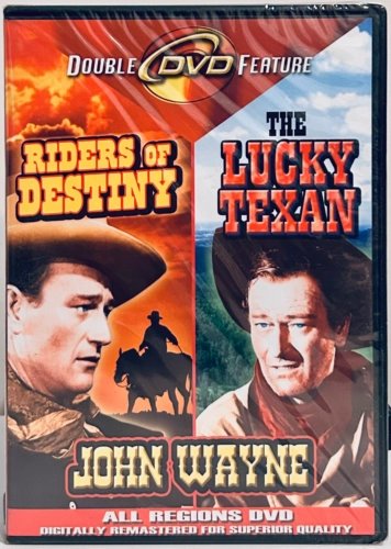 Riders of Destiny The Lucky Texan (DVD, 2006) John Wayne Slimcase Brand NEW*001