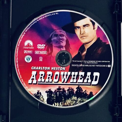 Arrowhead (DVD, 2004) Charlton Heston Full Screen Color 1953 *GR1