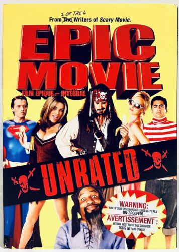 Epic Movie (DVD, 2007) w/ Slipcover Comedy/Parody Unrated OOP Brand NEW*GR1