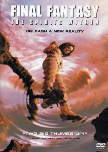 Final Fantasy: The Spirits Within (DVD, 2001) Sci-fi/Fantasy w/ Insert Sony *NE2