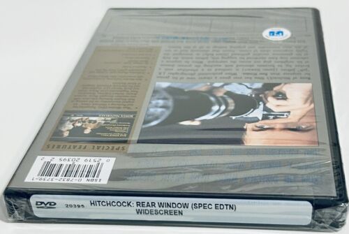 Rear Window (DVD, 2001) Thriller/Mystery Alfred Hitchcock Collector's Edition 19