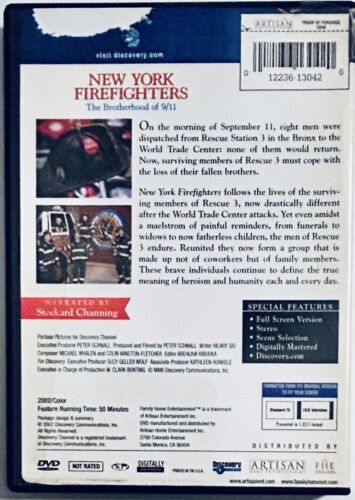 New York Firefighters: The Brotherhood of 9/11 DVD 2002 w/ InsertBiography *NE1