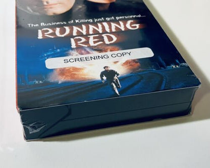 Running Red VHS 2000 Jeff Speakman Angie Everhart Action Screener ULTRA RARE*RG3