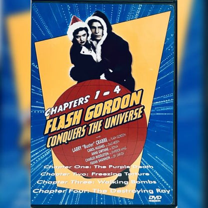 Flash Gordon Conquers the Universe Vol. 1 (DVD, 2001) w/ Insert B&W 1940 Sci-fi