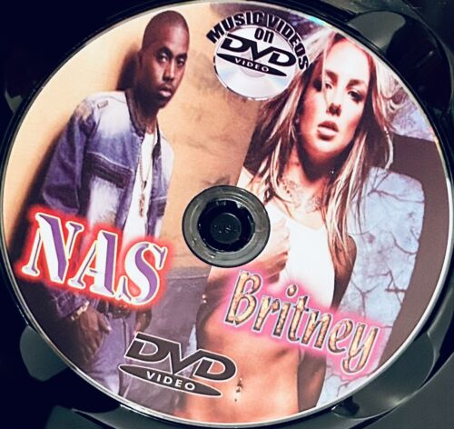 Nas / Britney Spears Music Videos on DVD - Hip Hop Pop Best Of Rare OOP *BF1