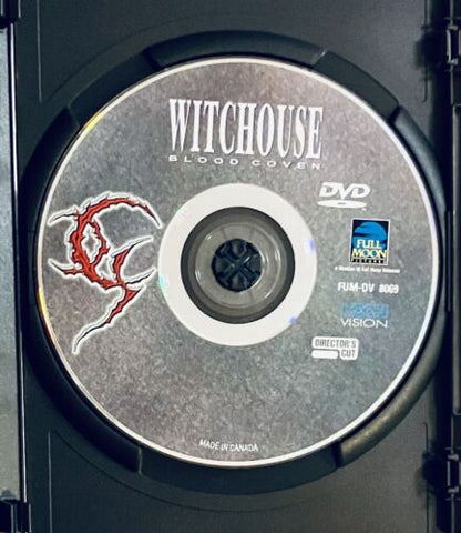 Witchouse II - Blood Coven (DVD, 2000) Lunar Ed Ext. Full Moon Horror OOP *GR1